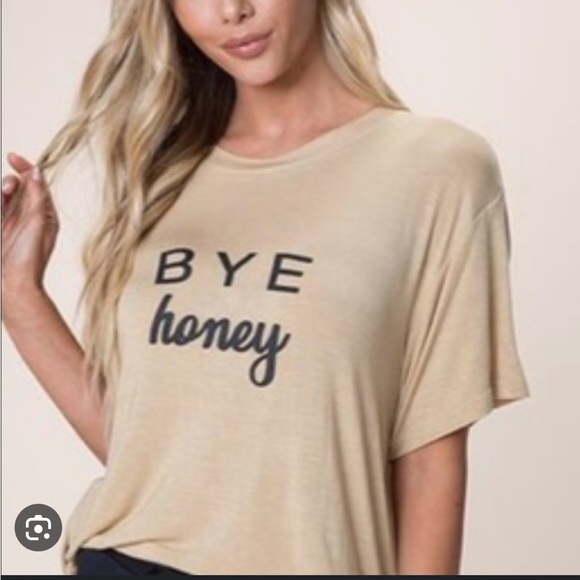 Kittenish Tops - Kittenish Jessie James Decker bye honey shirt